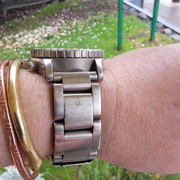 Nixon Silver and Gold Ladies Watch main image 4
